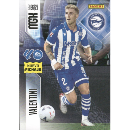 Add to your collection Valentini Nuevo Fichaje Deportivo Alavés Megacracks LaLiga 2026-27