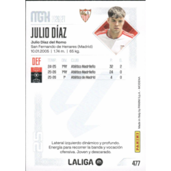 Get Julio Díaz Nuevo Fichaje Sevilla Panini Megacracks LaLiga EA Sports 2026-27
