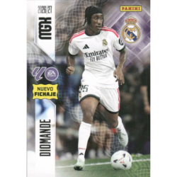 Hazte con Diomandé Nuevo Fichaje Real Madrid Panini Megacracks 2026-27