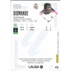 Complete your collection Diomandé Nuevo Fichaje Real Madrid Megacracks 2026-27 Football Card