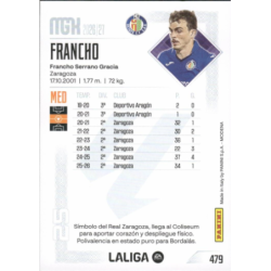 Colecciona Francho Nuevo Fichaje Getafe Megacracks 2026-27 Panini card