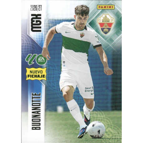 Colecciona Buonanotte Nuevo Fichaje Elche Megacracks 2026-27