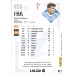Busca y compra Febas Nuevo Fichaje Celta Vigo Megacracks 2026-27 cartas sueltas