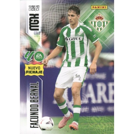 Buy Cards Facundo Bernal Nuevo Fichaje Real Betis Megacracks LaLiga EA Sports 2026-27