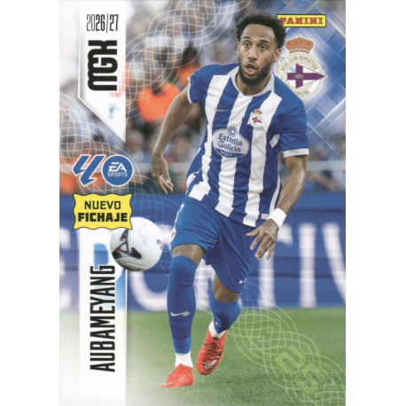 Collect Aubameyang Nuevo Fichaje Deportivo Megacracks League 2026-27