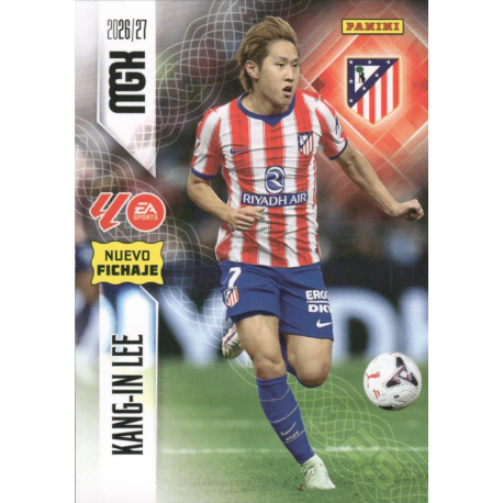 Buy Cards Kang-In Lee Nuevo Fichaje Atlético Madrid Panini Megacracks LaLiga 2026-27