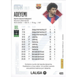 Collect Adeyemi Nuevo Fichaje Barcelona MGK 2026-27