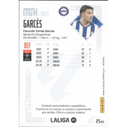 Add to your collection Garcés Fichas Bis Deportivo Alavés MGK LaLiga 2026-27