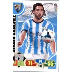 Sergio Sánchez Málaga 220 Adrenalyn XL La Liga 2013-14