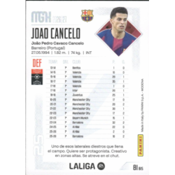 Buy Cards online Joao Cancelo Fichas Bis Barcelona Megacracks 2026-27 Player Card