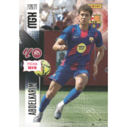 Find and Buy Cards Abdelkarim Fichas Bis Barcelona Megacracks 2026-27 Panini Card