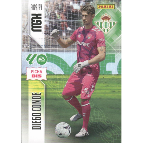 Buy Cards Diego Conde Fichas Bis Real Betis Megacracks Football Cards 2026-27