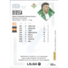 Completa tu colección Deossa Fichas Bis Real Betis Colección Panini Megacracks 2026-27