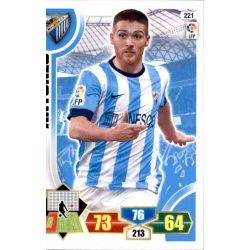 Antunes Málaga 221 Adrenalyn XL La Liga 2013-14