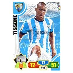 Tissone Málaga 222 Adrenalyn XL La Liga 2013-14