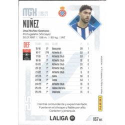 Añade a tu colección Nuñez Fichas Bis Espanyol MGK 2026-27