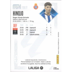 Find Hinojo Fichas Bis Espanyol Panini Megacracks 2026-27 Collection