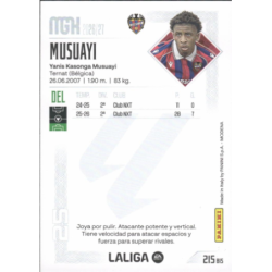 Add to your collection Musuayi Fichas Bis Levante Megacracks Football Cards 2026-27