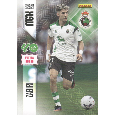 Buy Cards online Zabiri Fichas Bis Racing Santader Panini Megacracks LaLiga EA Sports 2026-27