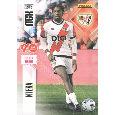 Hazte con Nteka Fichas Bis Rayo Vallecano Card Megacracks 2026-27