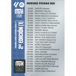 Buy Cards online Checklist Últimos Fichajes   Megacracks 2026-27 Cards