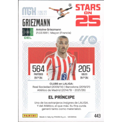 Complete your collection Griezmann Stars on 25 Atlético Madrid Panini Megacracks 2026-27 Collection