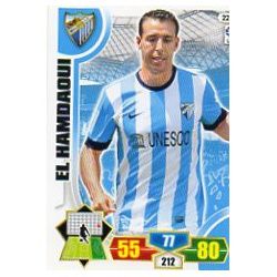 El Hamdaoui Málaga 227 Adrenalyn XL La Liga 2013-14