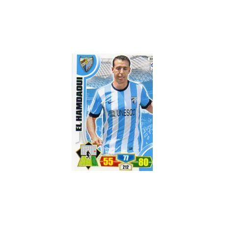 El Hamdaoui Málaga 227 Adrenalyn XL La Liga 2013-14