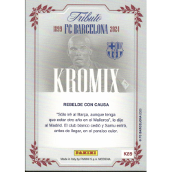 Buy Cards Eto'o Kromix Panini Tributo Barcelona 125