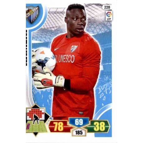Kameni Málaga 228 Adrenalyn XL La Liga 2013-14