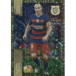 Oferta Trading Card Iniesta  Kromix Tributo Panini Barcelona 125Th Anniversary