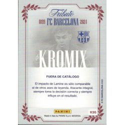 Oferta Trading Card Lamine Yamal Kromix Panini Tributo Barcelona 125