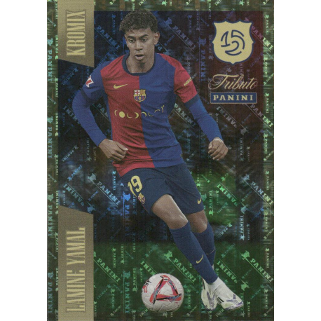 Oferta Trading Card Lamine Yamal Kromix Panini Tributo Barcelona 125
