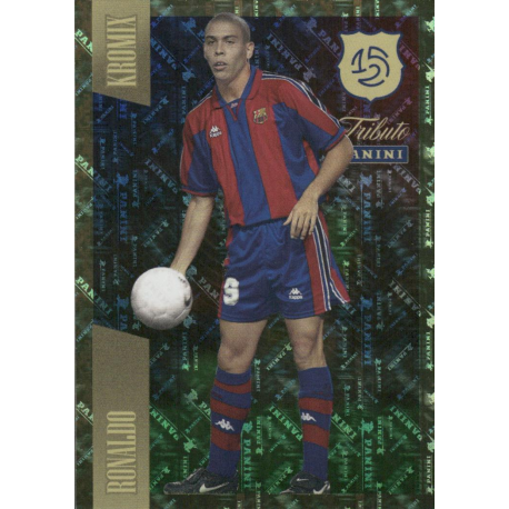 Oferta Cromos Futbol Ronaldo Kromix Panini Tributo Barcelona 125 Aniversario