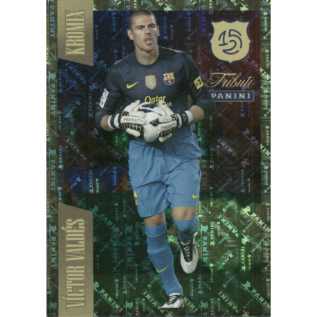 Cromos de Victor Valdes Kromix Panini Tributo Barcelona 125