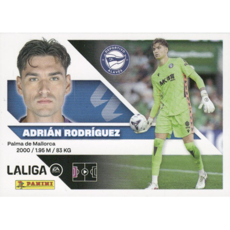 Consigue Cromos Adrián Rodríguez Deportivo Alavés Panini LaLiga Este 2026-27