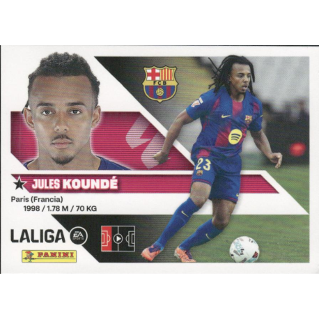 Empieza a coleccionar Koundé Barcelona Colección Liga Este 2026-27