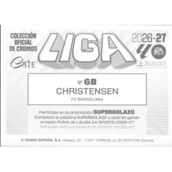 Termina tu álbum Christensen Barcelona Cromos Liga Este 2026-27