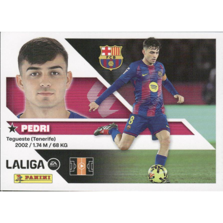 Completa tu colección de cromos Pedri Barcelona Cromos LaLiga 2026-27 Panini