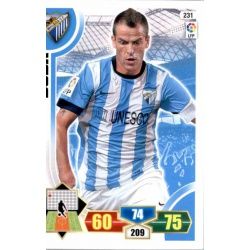 Duda Málaga 231 Adrenalyn XL La Liga 2013-14