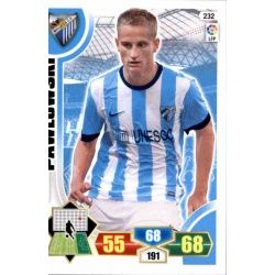Pawloski Málaga 232 Adrenalyn XL La Liga 2013-14