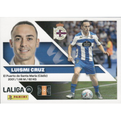 Empieza a coleccionar Luismi Cruz Deportivo Cromos Panini Liga Este 2026-27