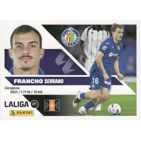 Consigue Cromos Francho Getafe Panini LaLiga Este 2026-27