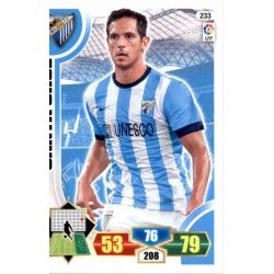 Santa Cruz Málaga 233 Adrenalyn XL La Liga 2013-14