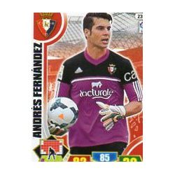 Andrés Fernández Osasuna 235 Adrenalyn XL La Liga 2013-14