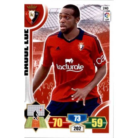 Raoul Loe Osasuna 240 Adrenalyn XL La Liga 2013-14