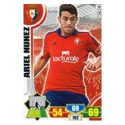 Ariel Nuñez Osasuna 251 Adrenalyn XL La Liga 2013-14