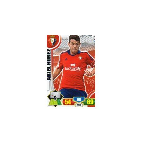 Ariel Nuñez Osasuna 251 Adrenalyn XL La Liga 2013-14