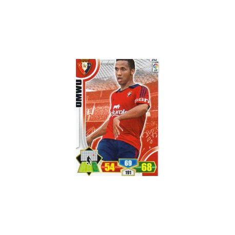 Omwu Osasuna 252 Adrenalyn XL La Liga 2013-14