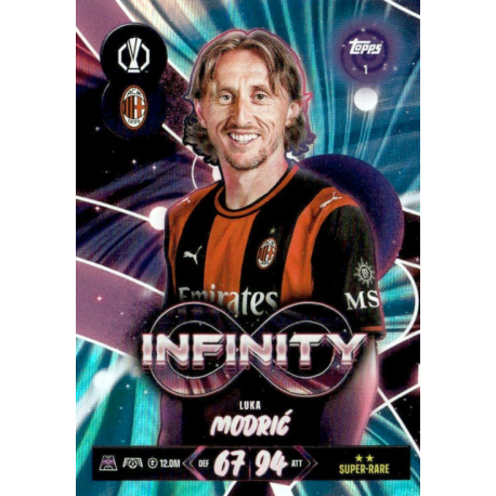 Complete your collection Luka Modrić Infinity Topps Match Attax 2026-27